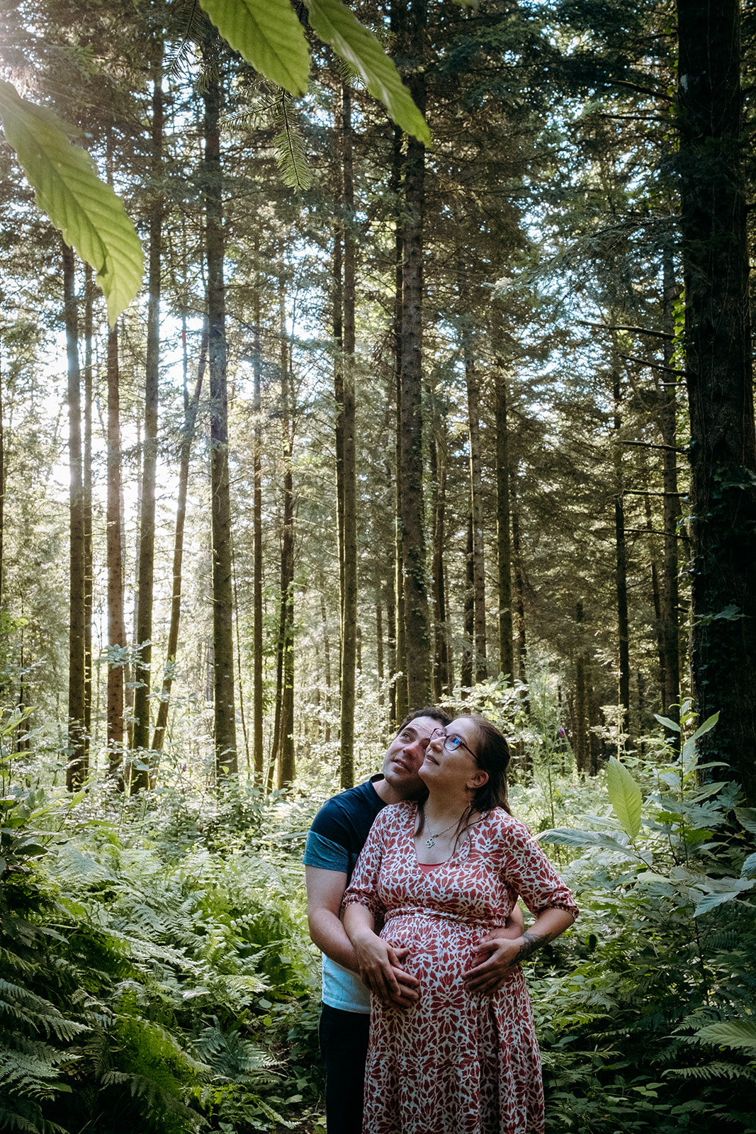 Séance photo couple et grossesse aux Vazeix