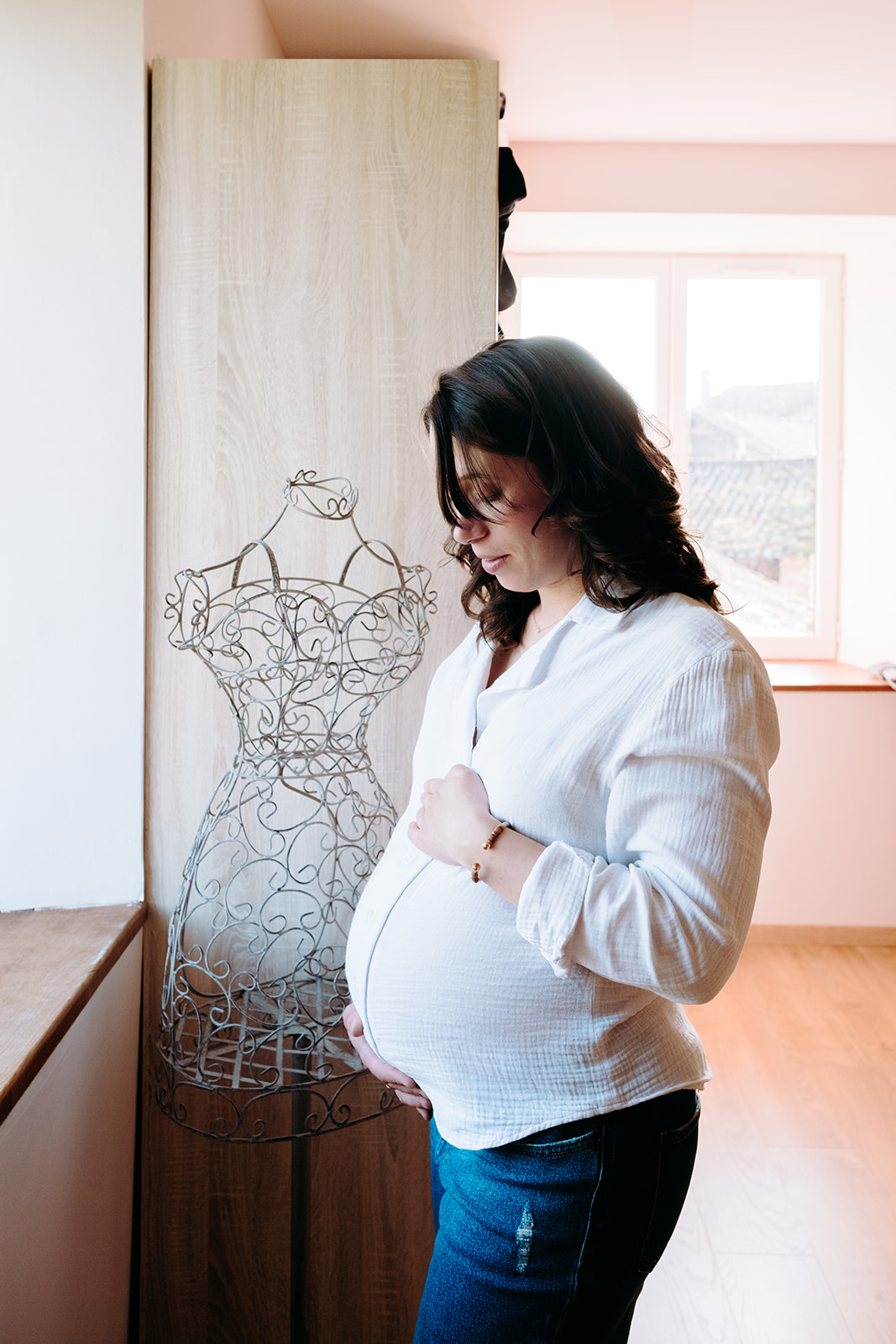 Maman enceinte près de Limoges
