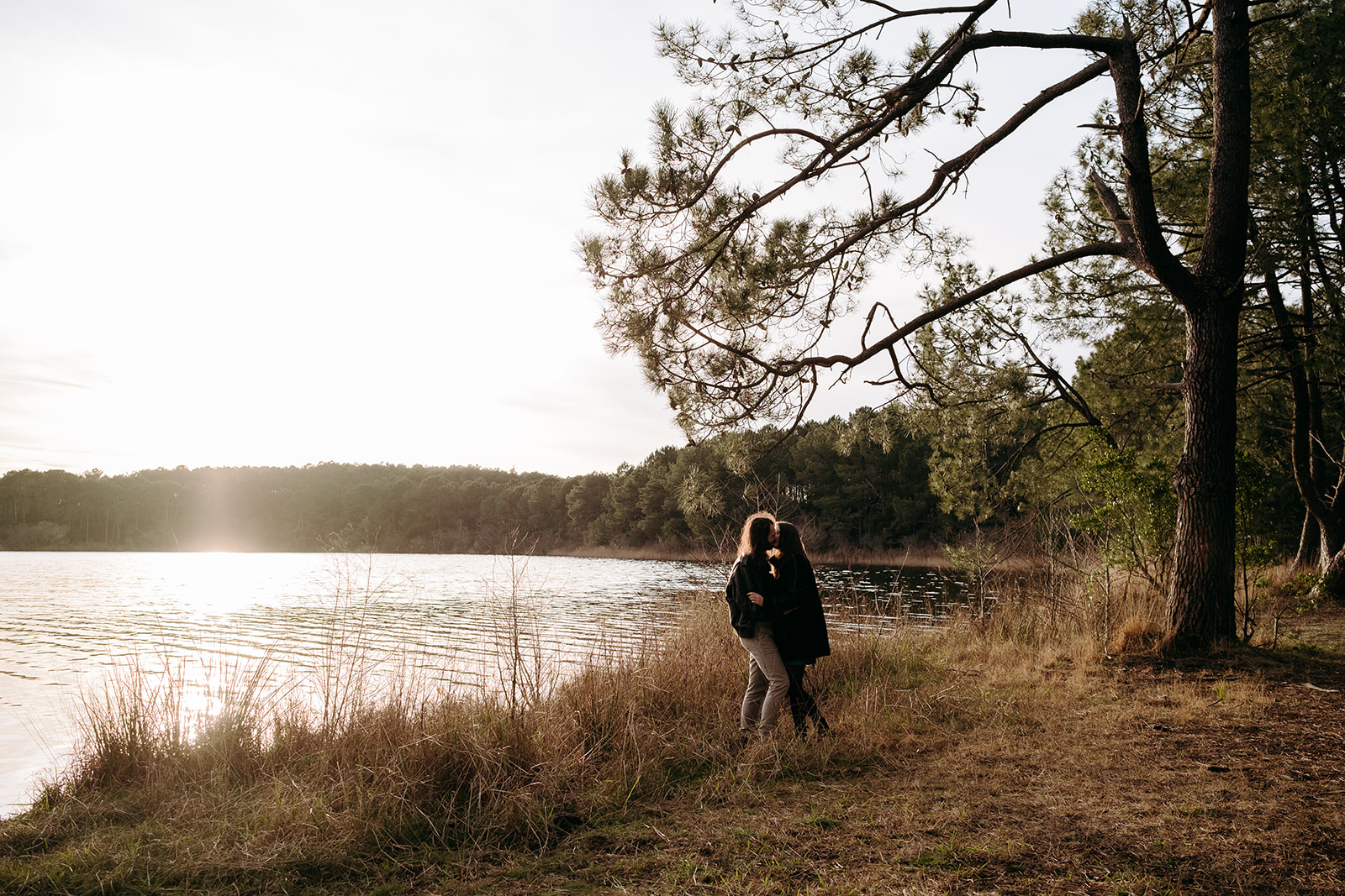 Séance engagement au Lac de Lacaneau