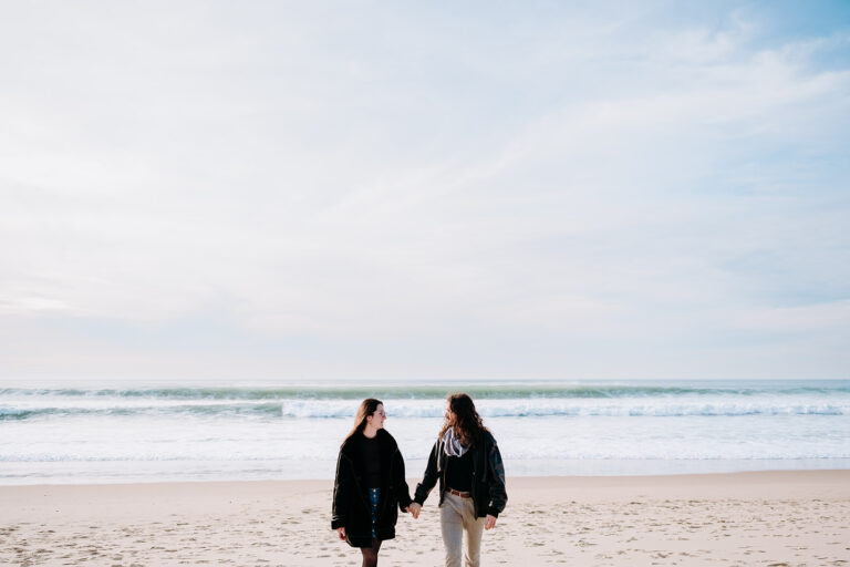 Séance engagement sur la plage du Porge et au Lac de Lacanau