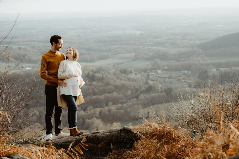 Une s&eacute;ance grossesse pr&egrave;s de Limoges
